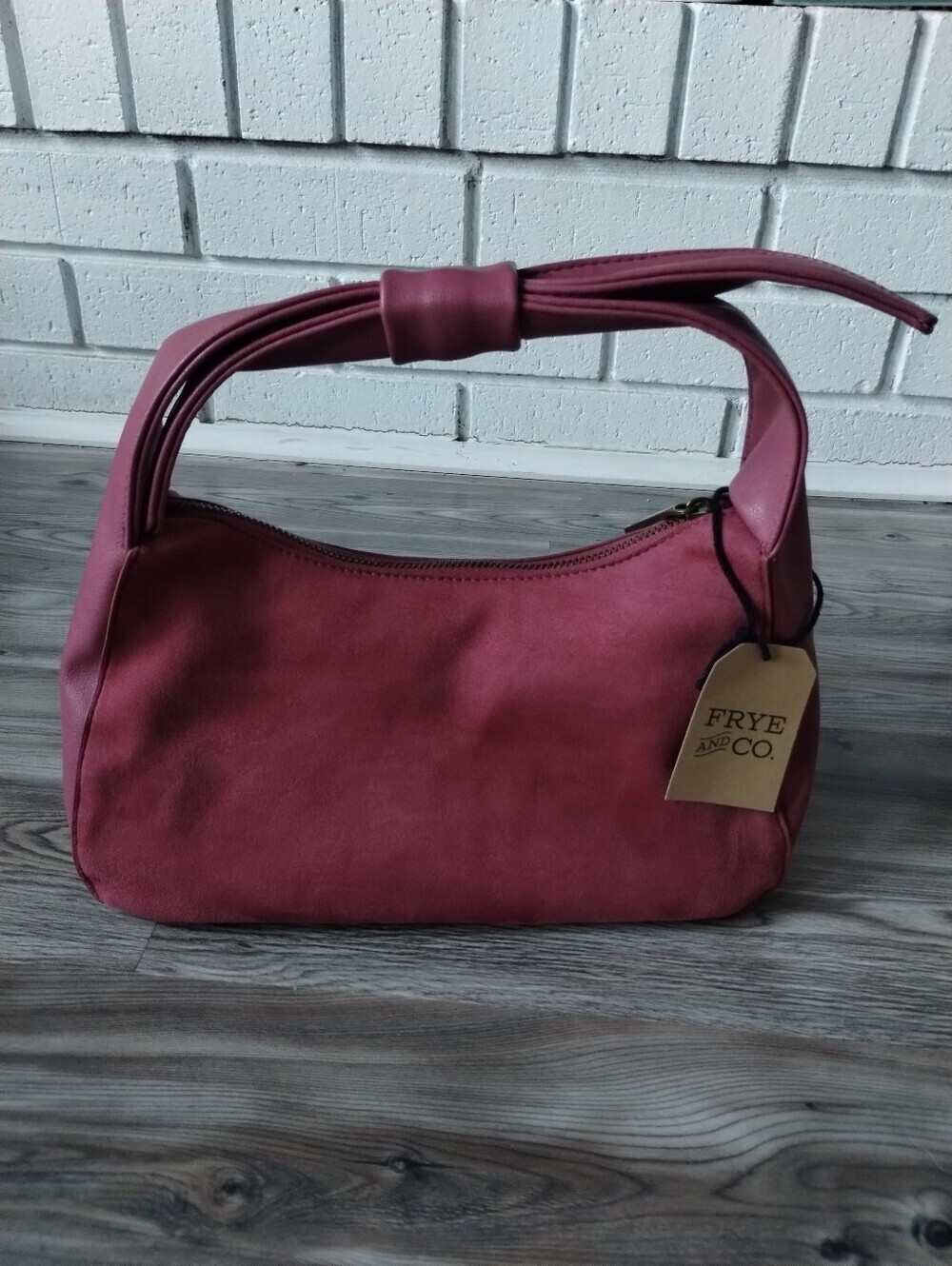 Frye and Co. Franny Mini Hobo Purse Pink